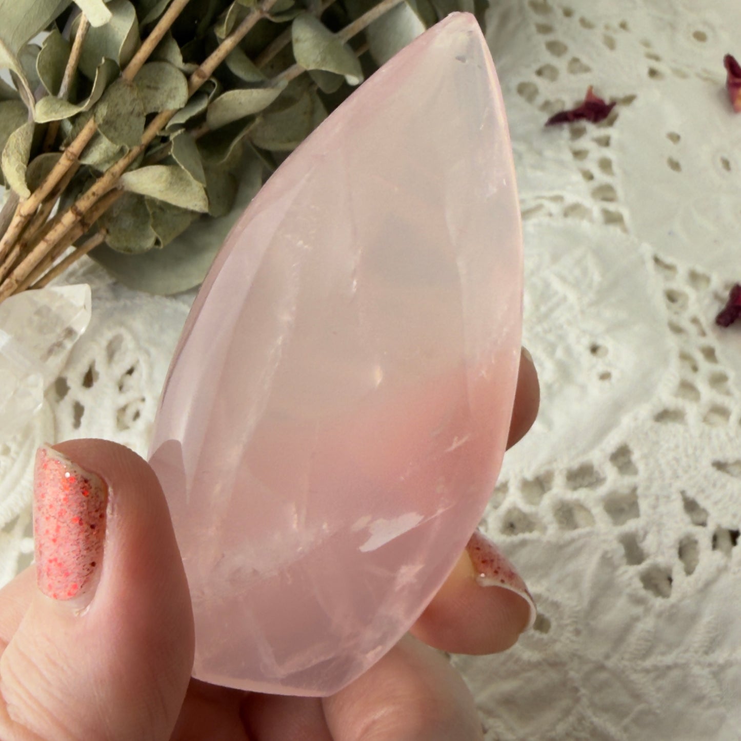Rose Quartz flames
