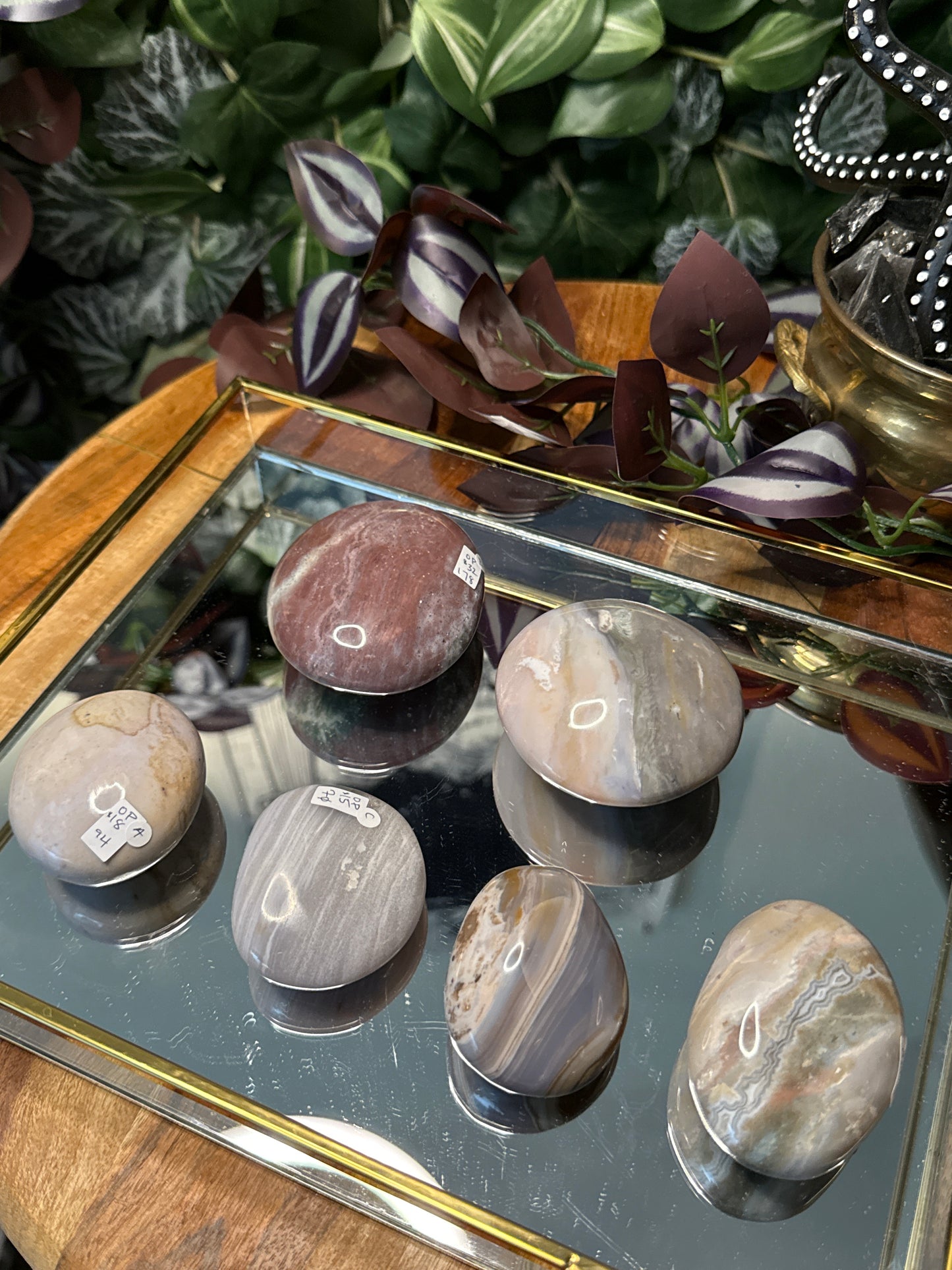Ocean Jasper Palm Stones