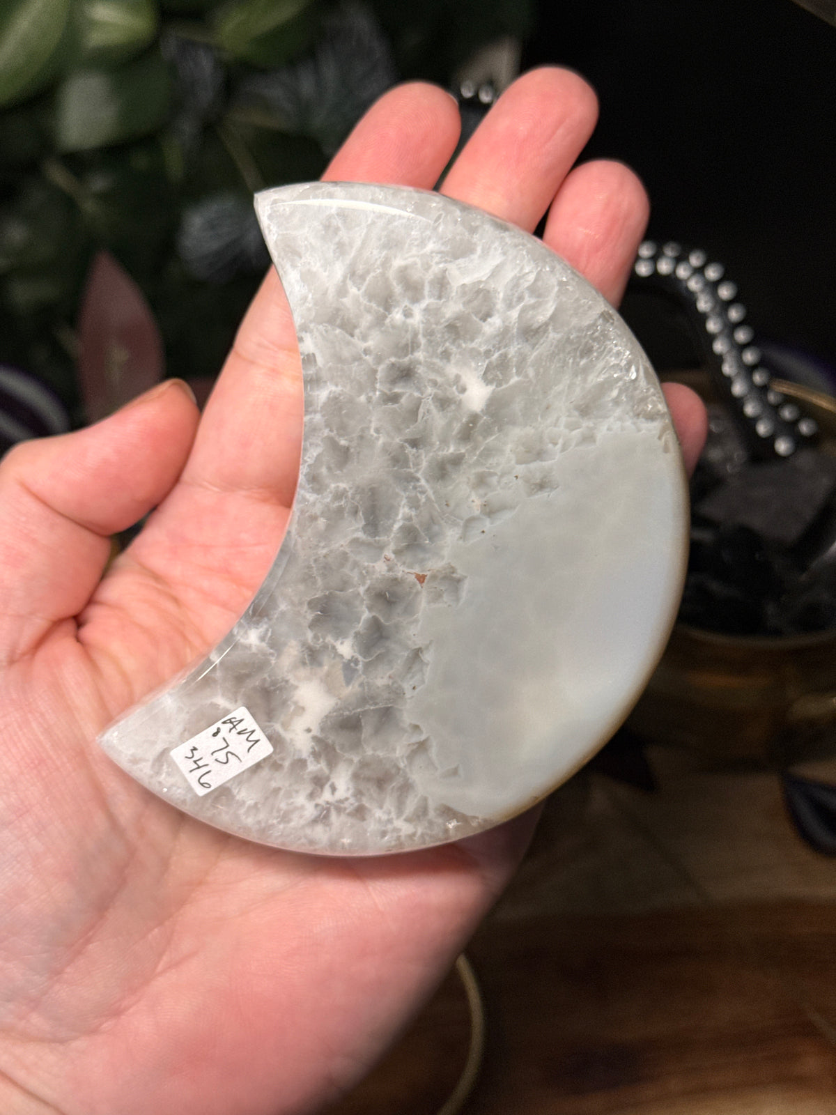 Druzy Agate Moons