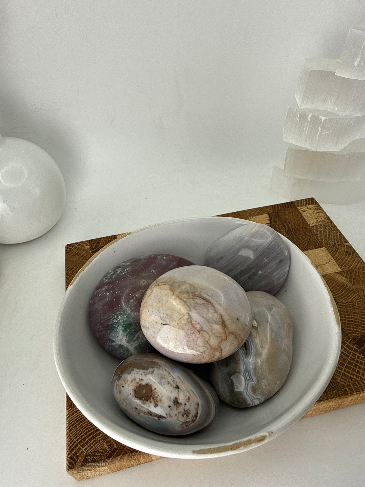 Ocean Jasper Palm Stones