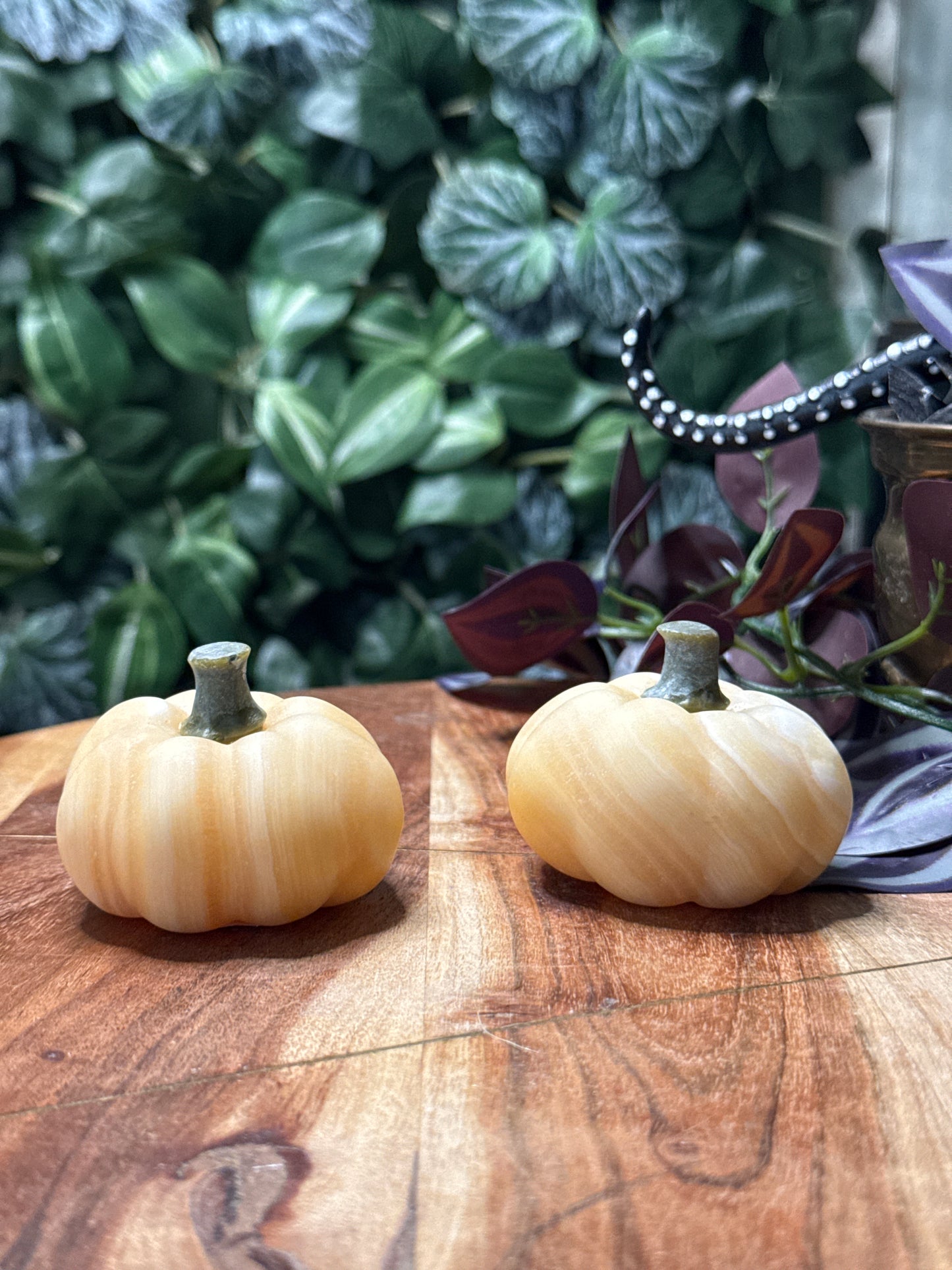 Orange Calcite Pumpkins