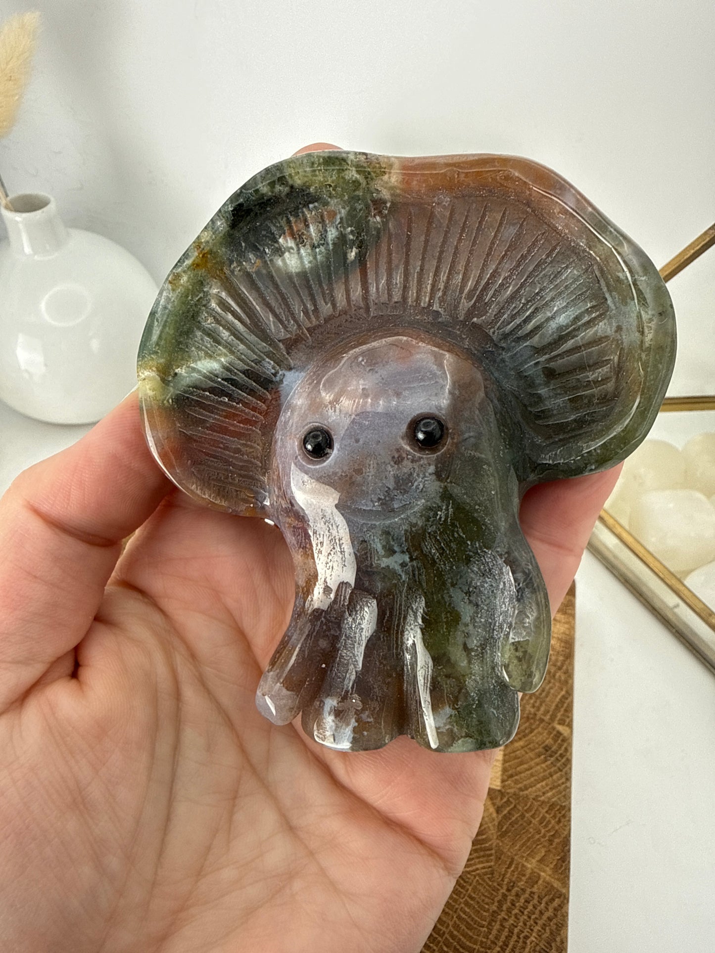 Ocean Jasper mushroom buddy
