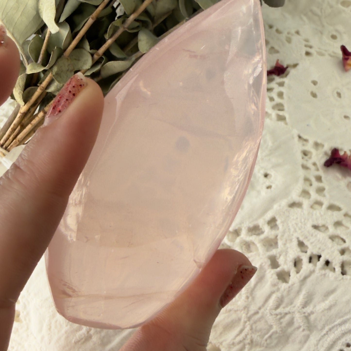 Rose Quartz flames