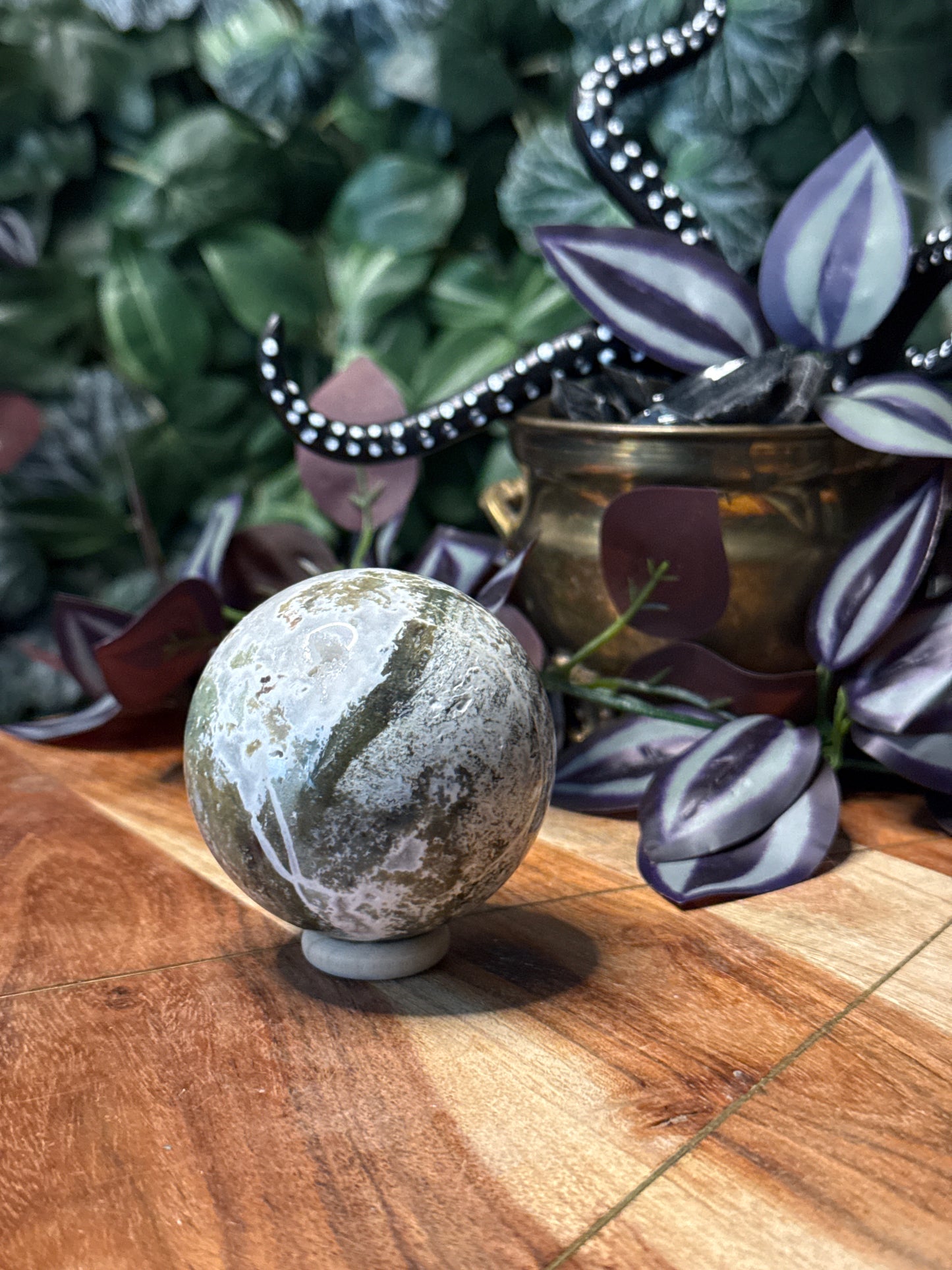 Unicorn Jasper sphere