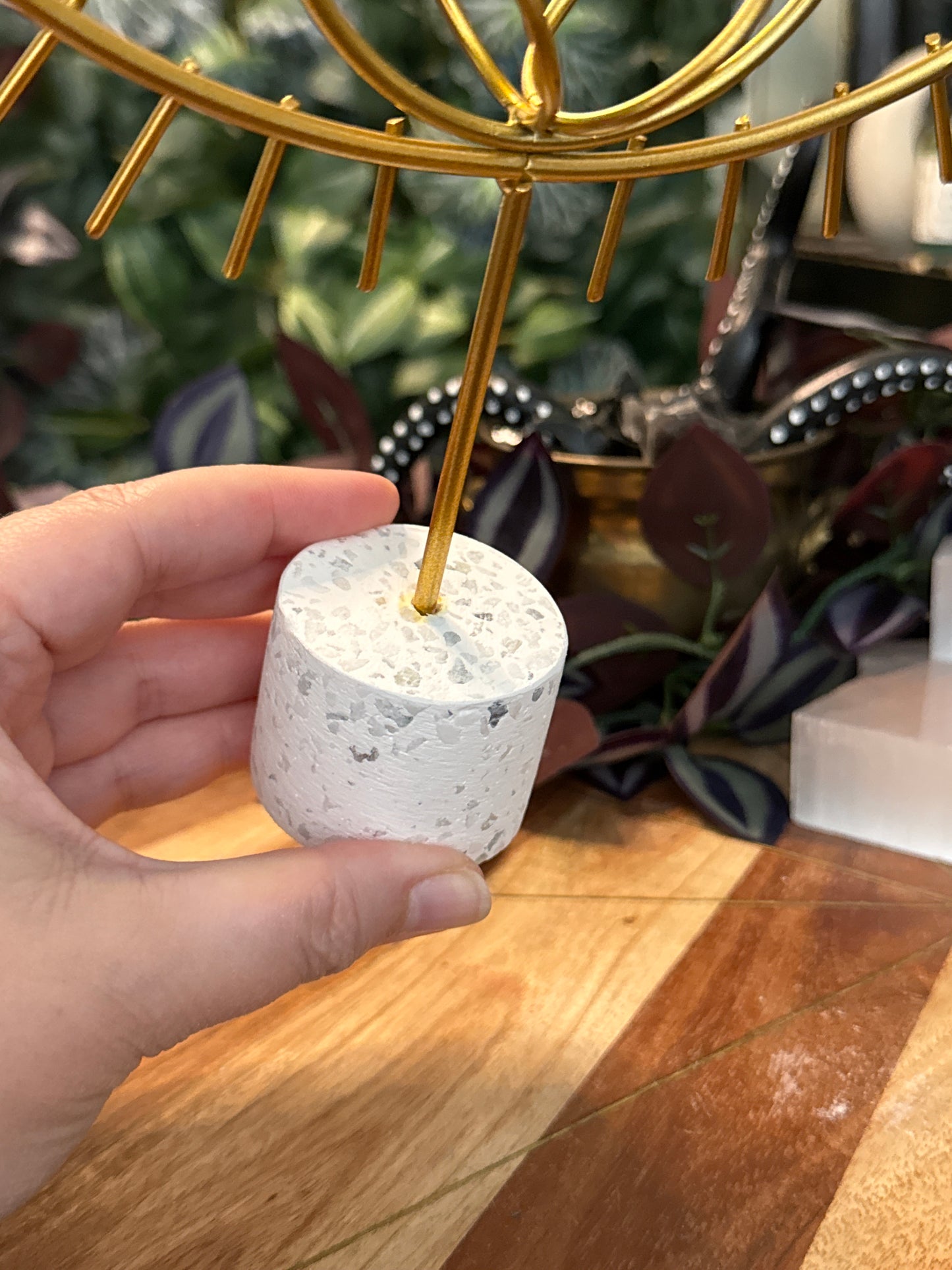 Golden Eye Sphere Stand