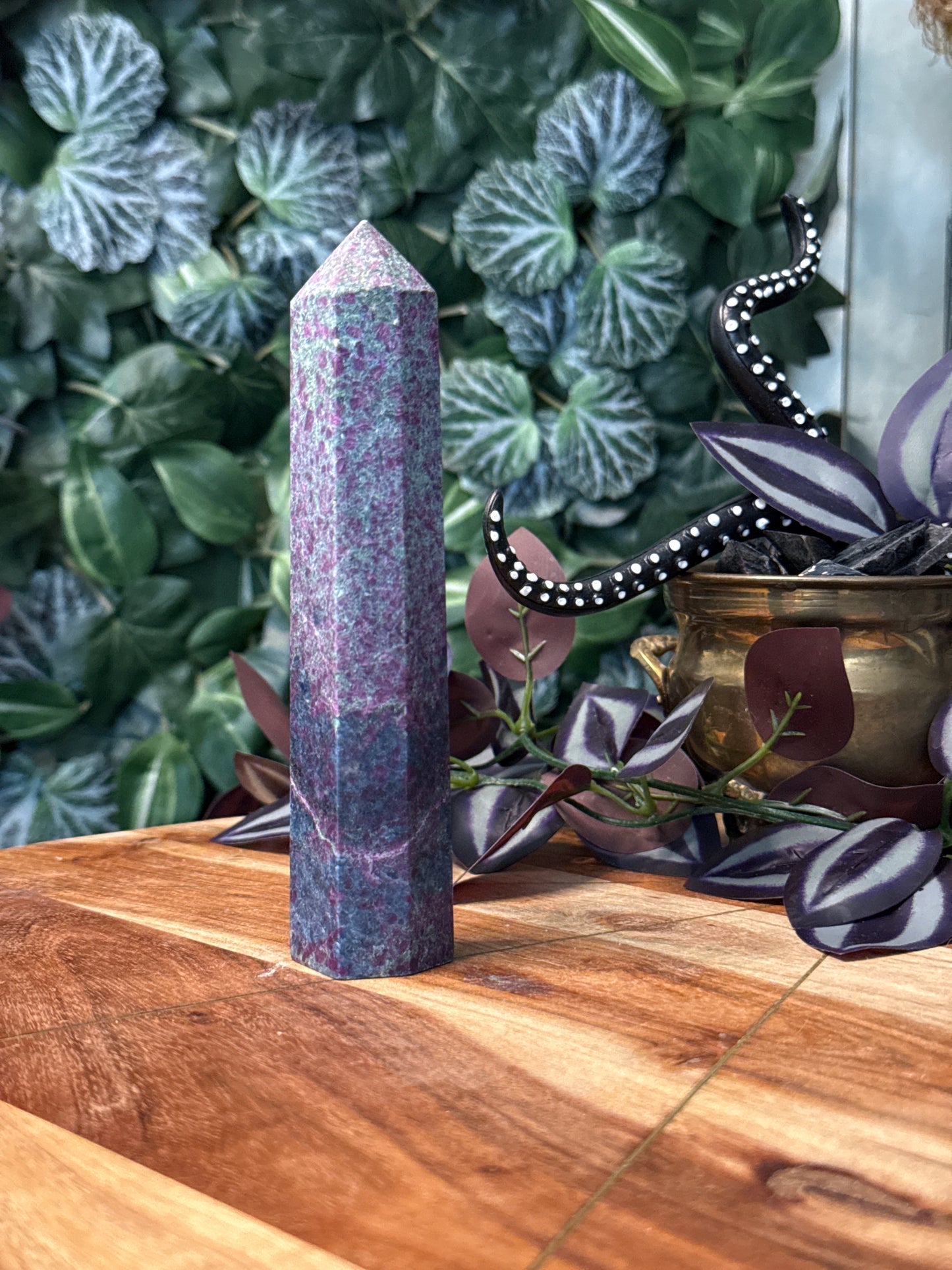 Ruby in Fuchsite Tower