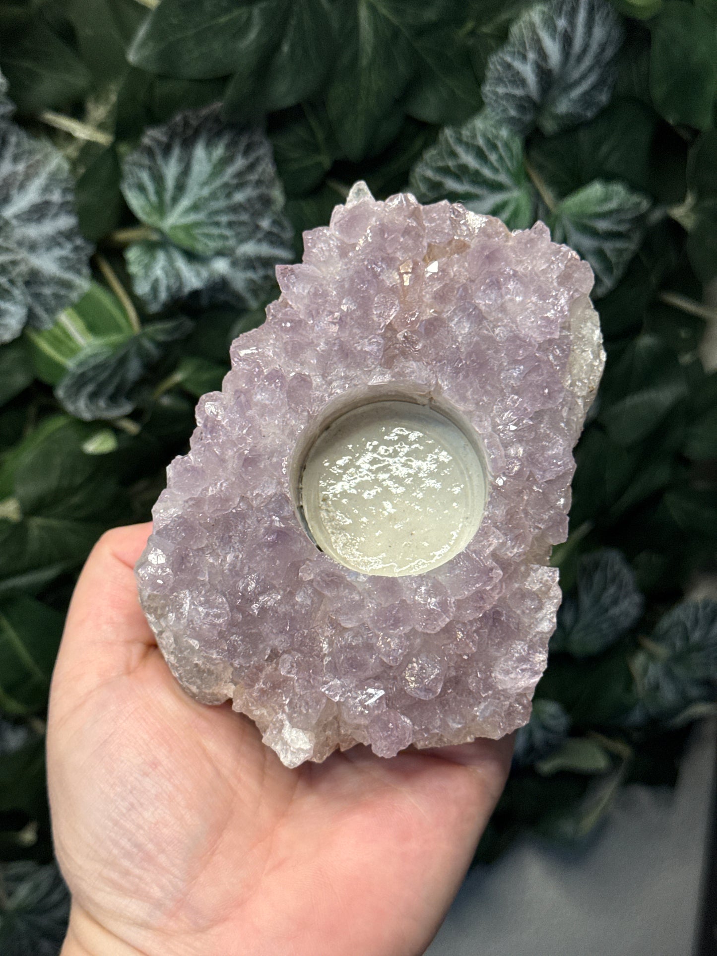 Amethyst Tealight Holders