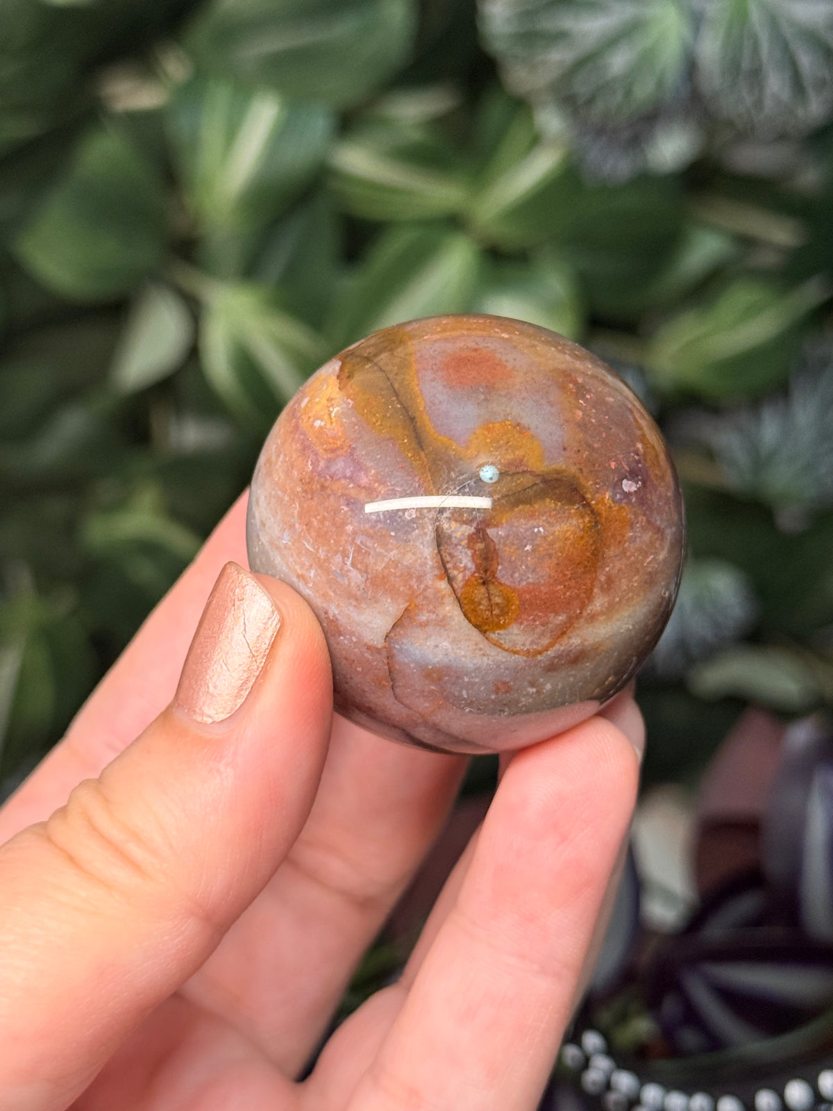 Starry Sky Agate spheres