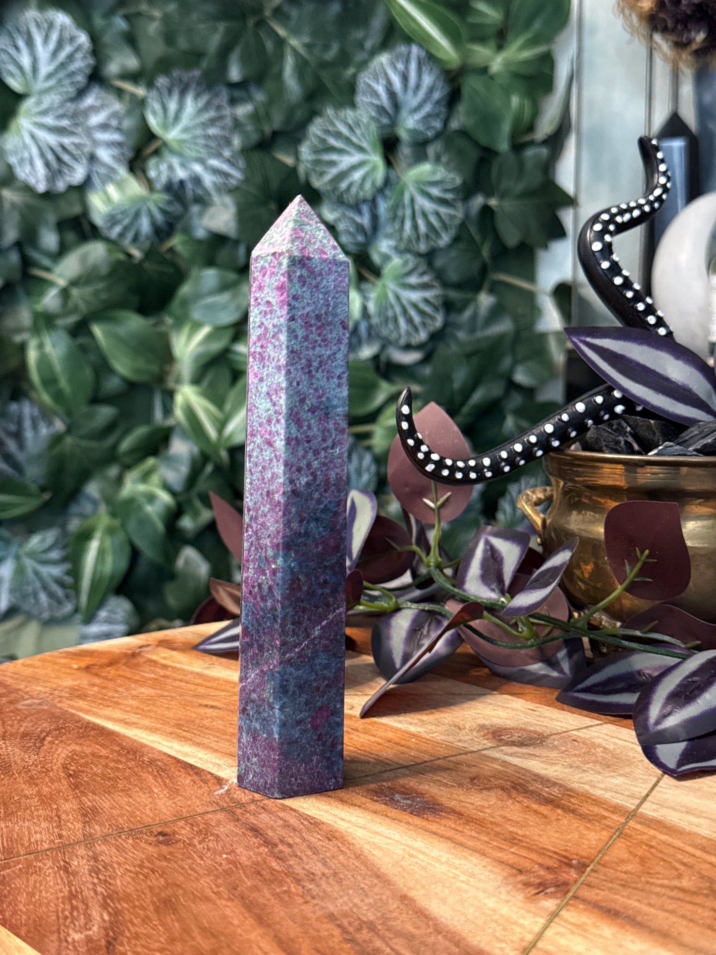 Ruby in Fuchsite Tower