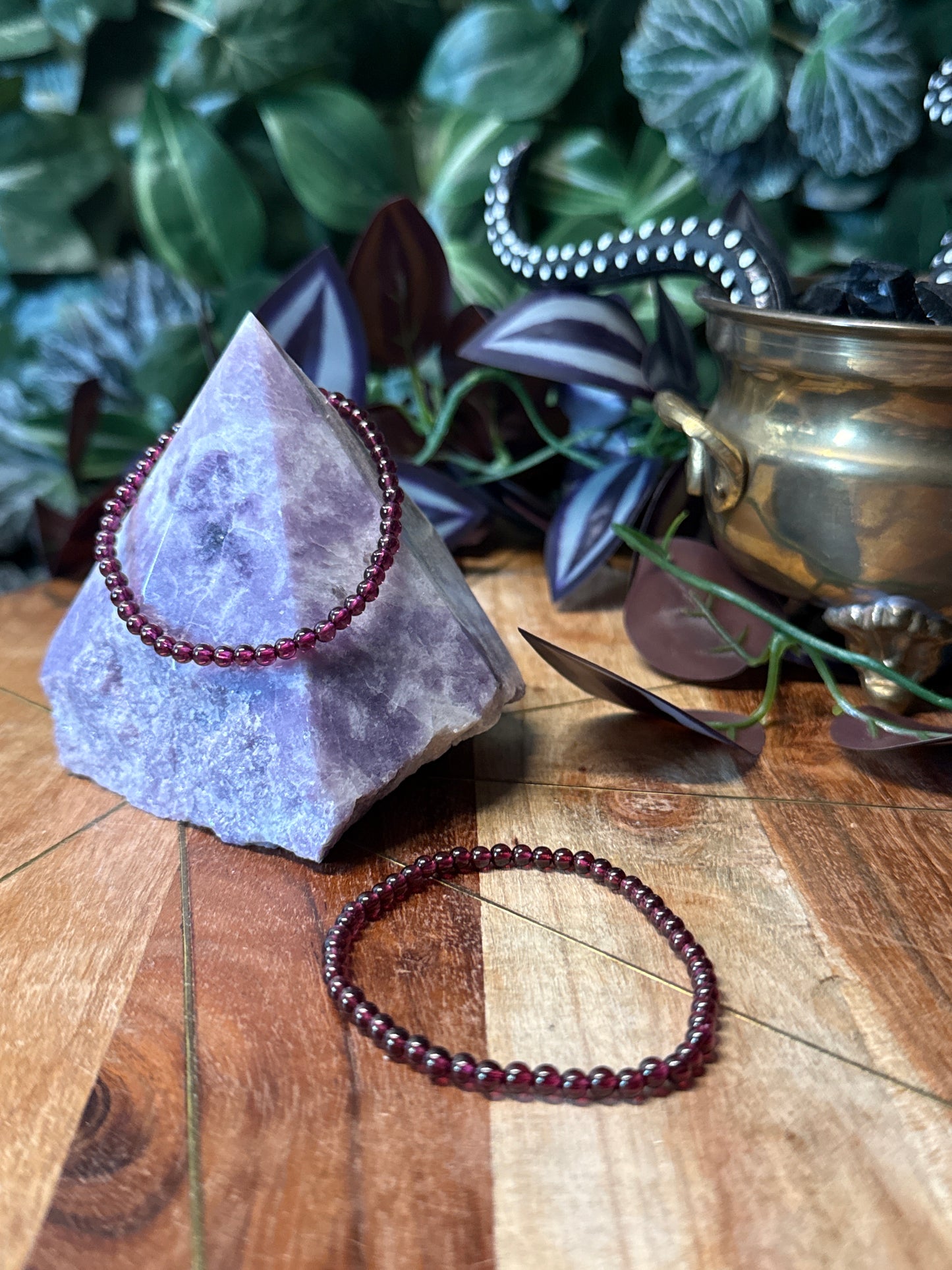 Garnet bracelet