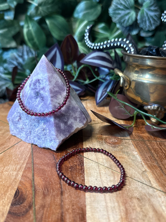 Garnet bracelet