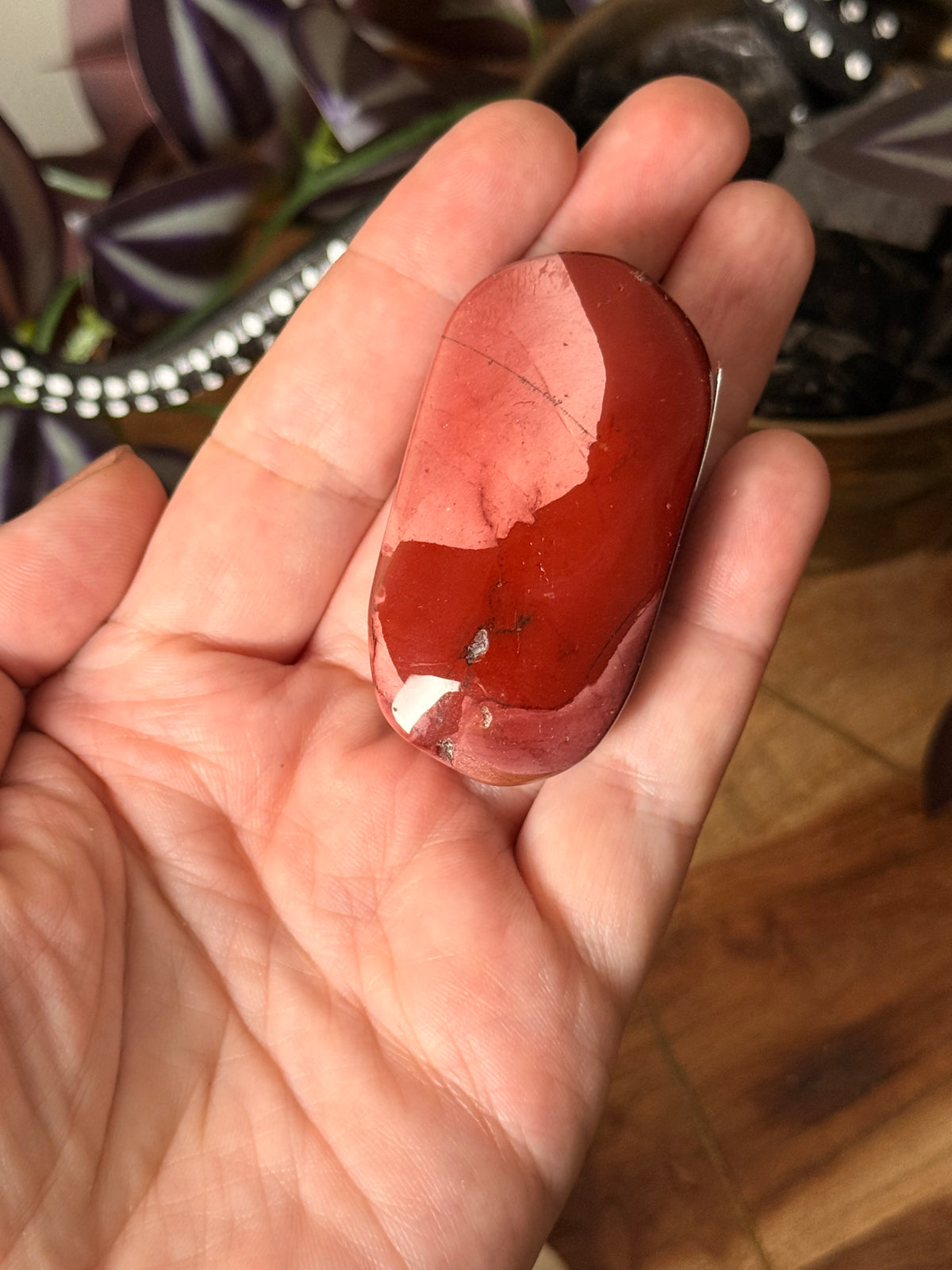 Mookaite Jasper palm stones