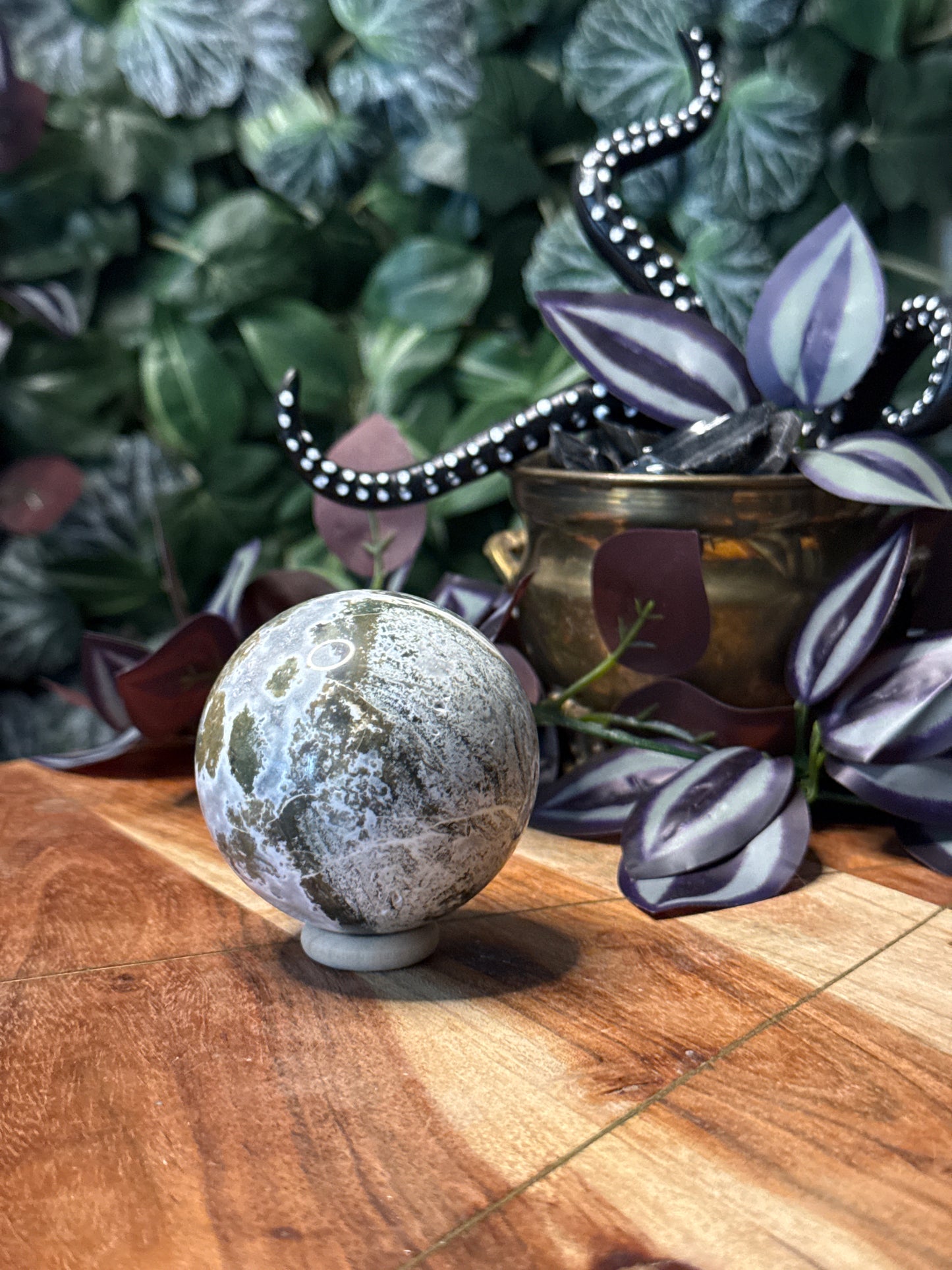 Unicorn Jasper sphere