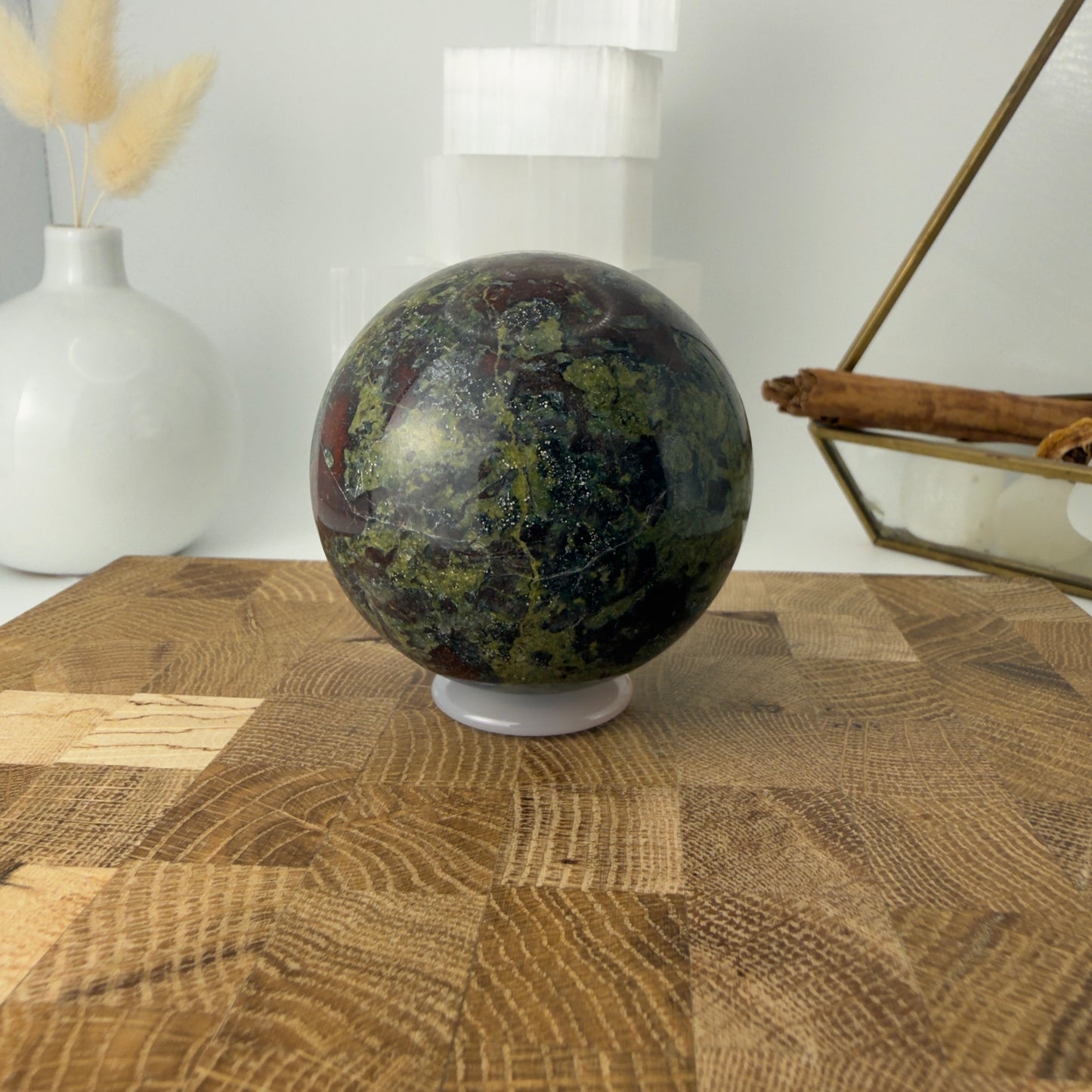 Dragon's Blood Jasper Sphere