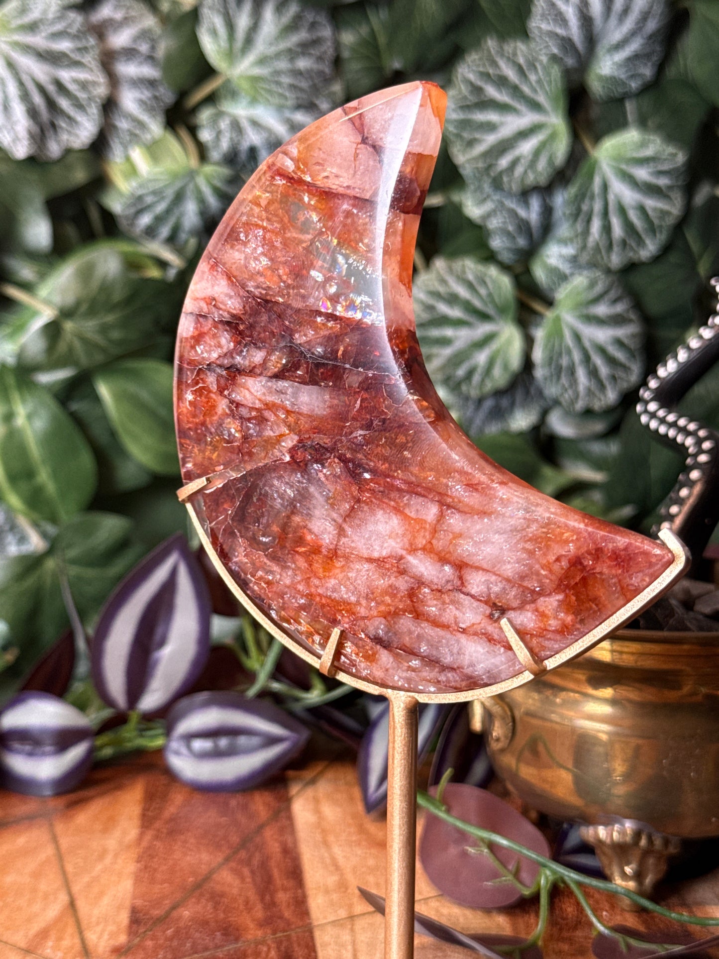 Fire Quartz moon