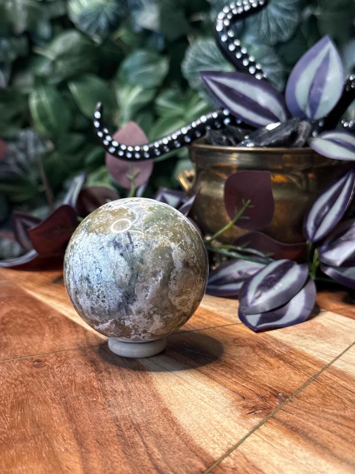 Unicorn Jasper sphere