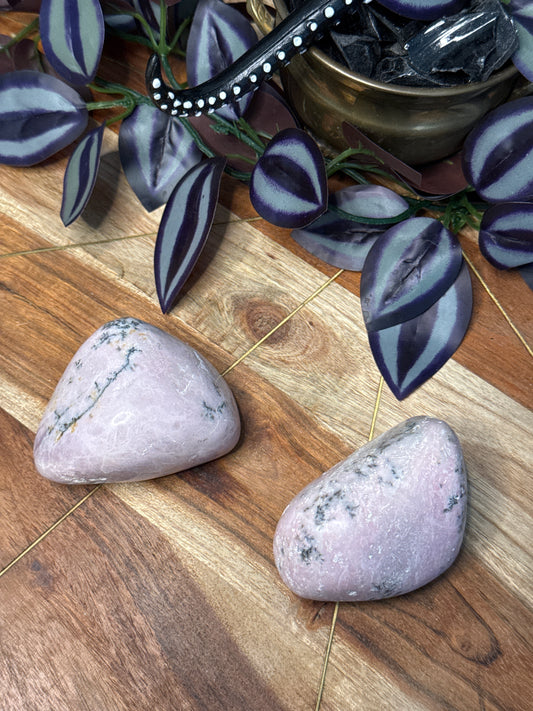 Pink sodalite freeform