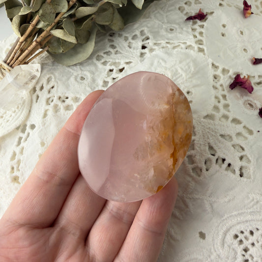 Rose Quartz palms