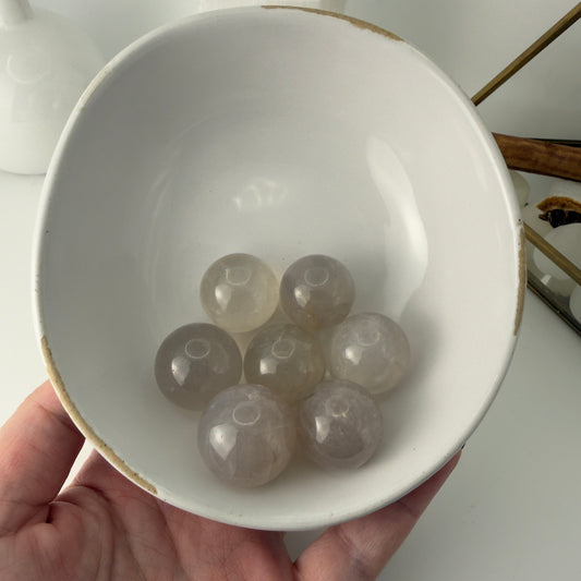 Blue rose mini spheres