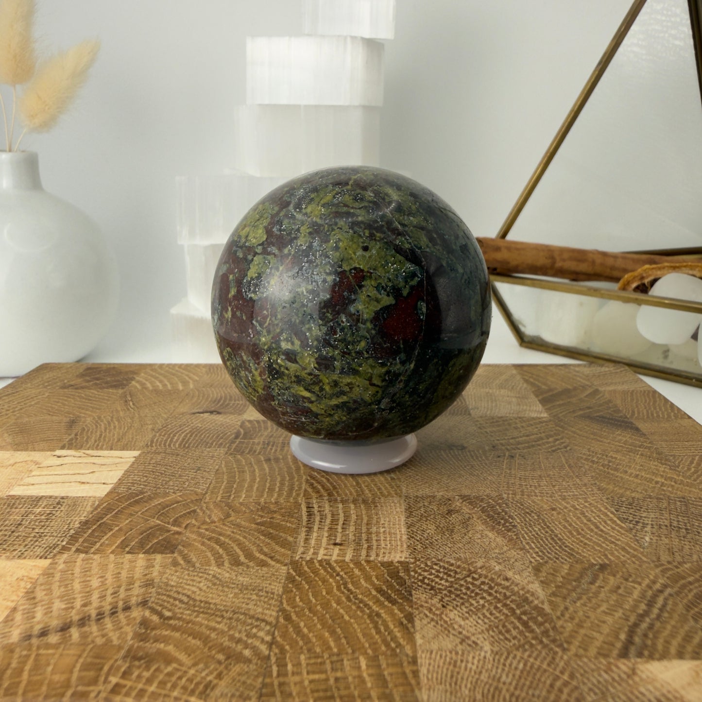 Dragon's Blood Jasper Sphere