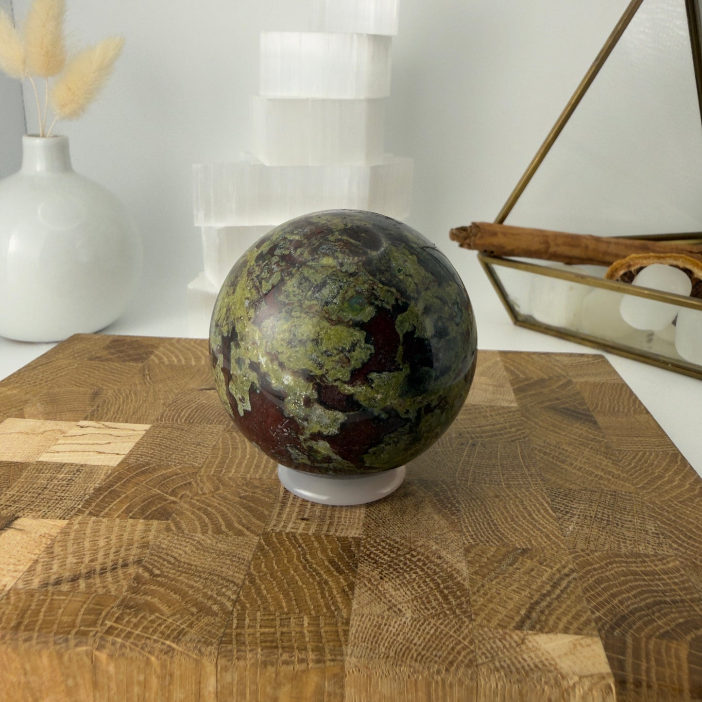Dragon's Blood Jasper Sphere