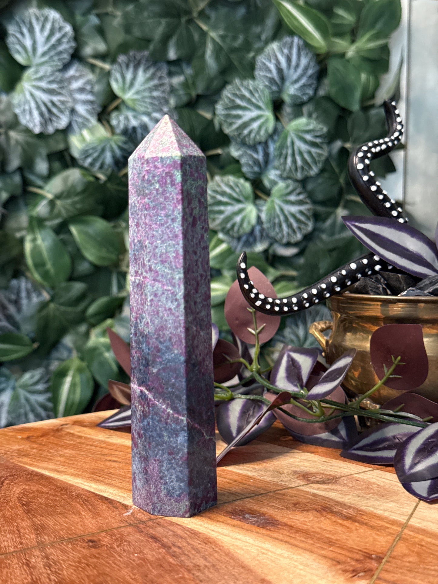 Ruby in Fuchsite Tower