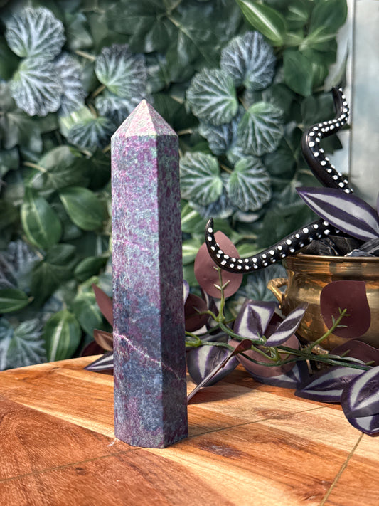Ruby in Fuchsite Tower