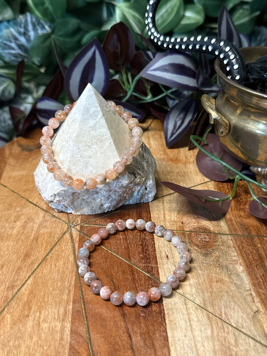 Sunstone bracelet