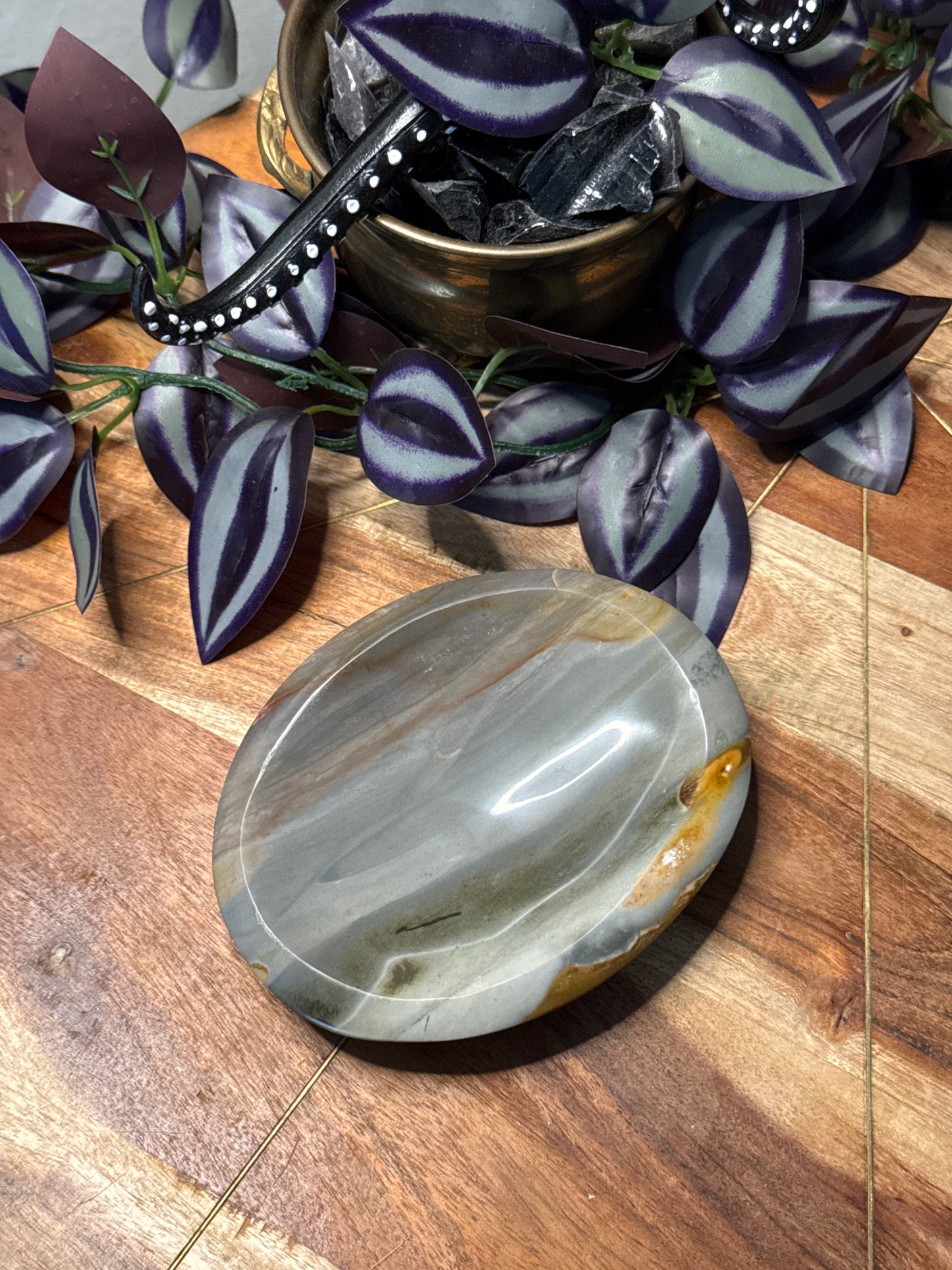 Polychrome Jasper Dish