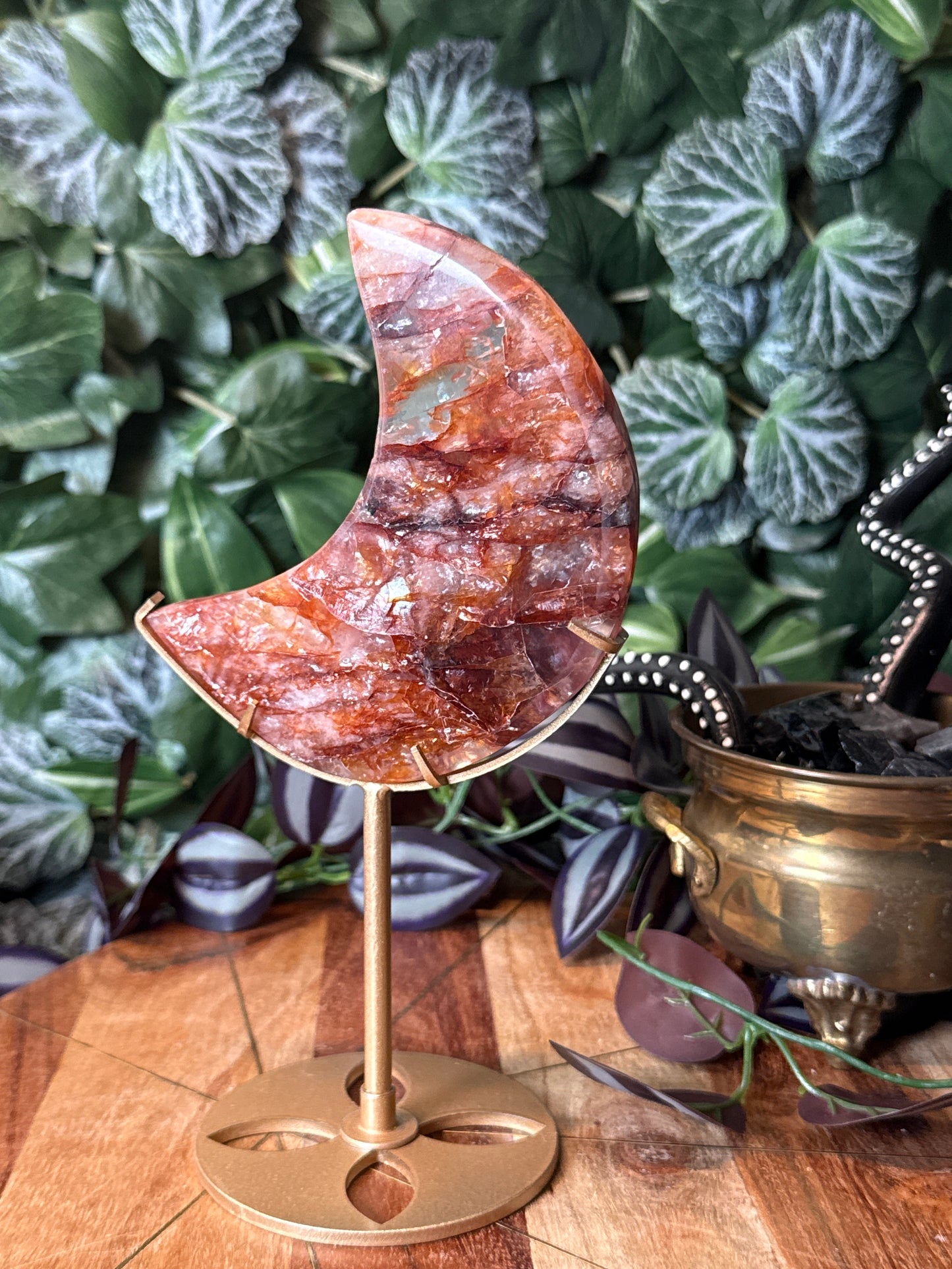 Fire Quartz moon