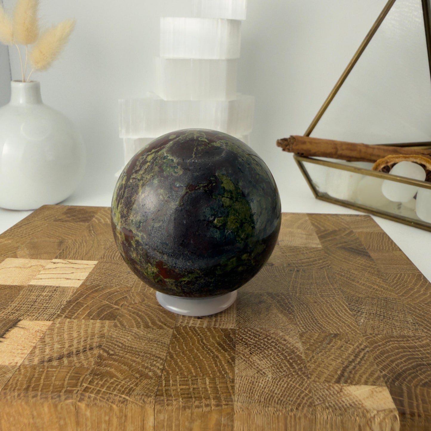 Dragon's Blood Jasper Sphere