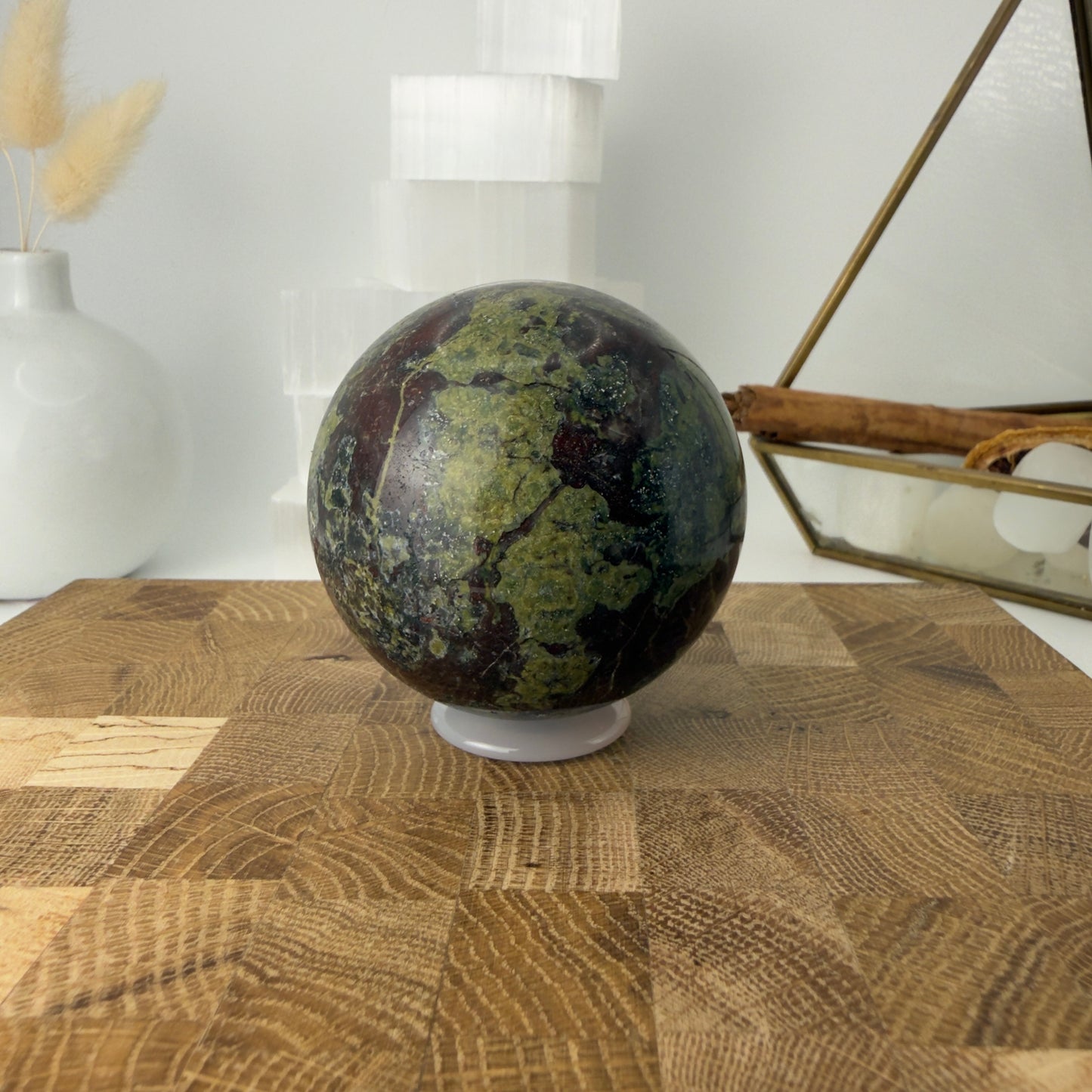 Dragon's Blood Jasper Sphere