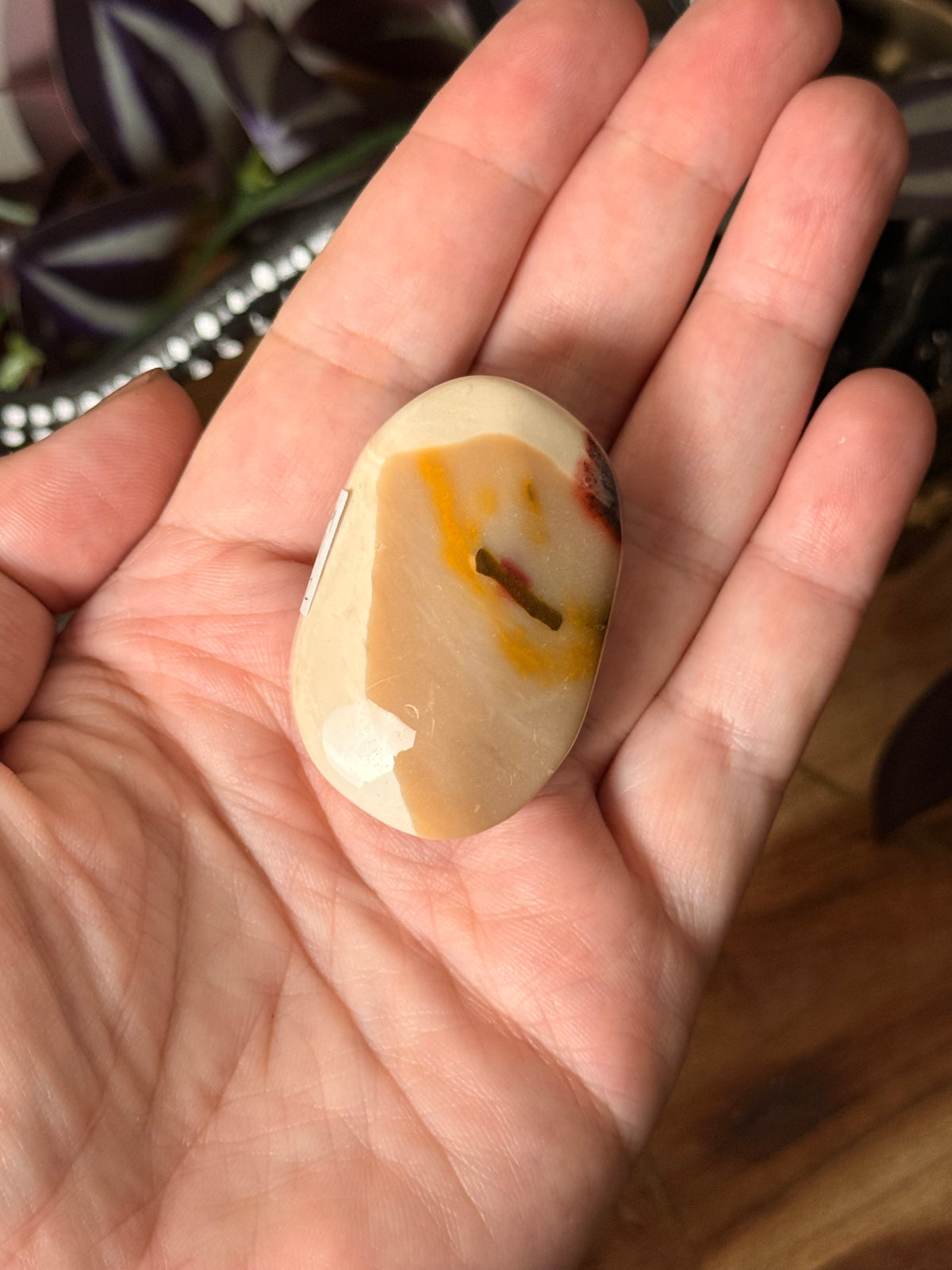 Mookaite Jasper palm stones
