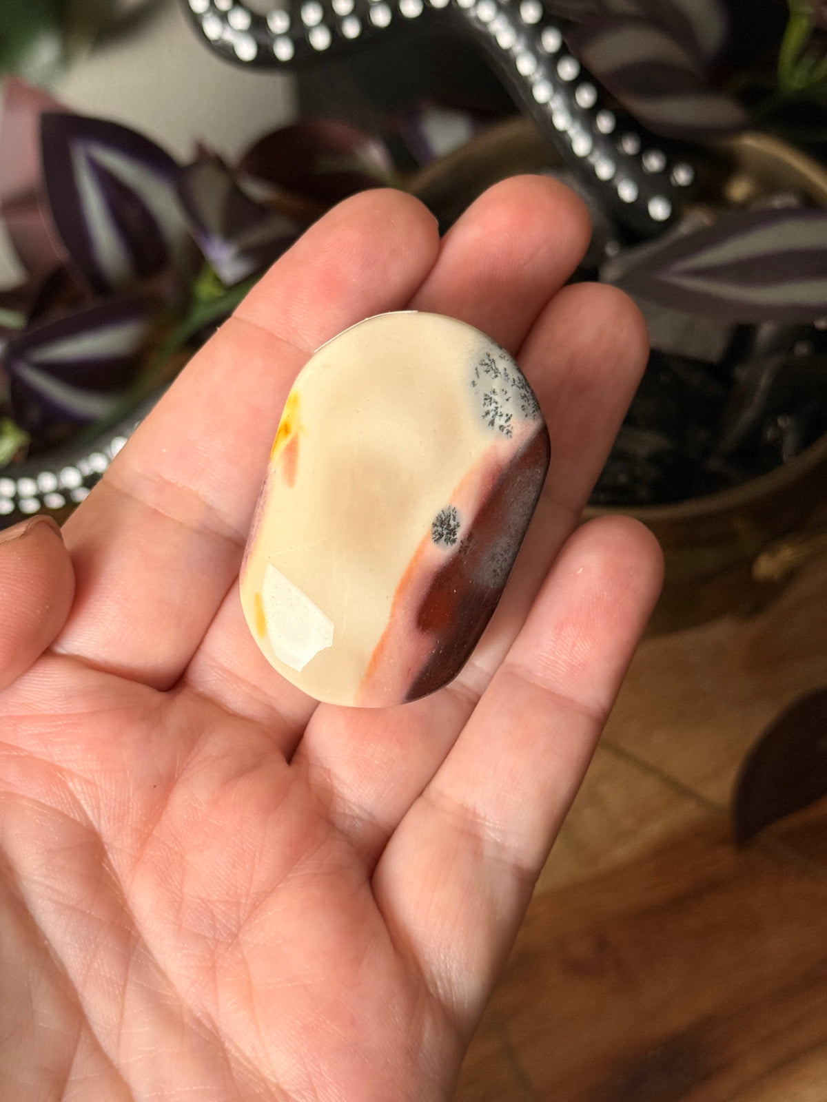 Mookaite Jasper palm stones