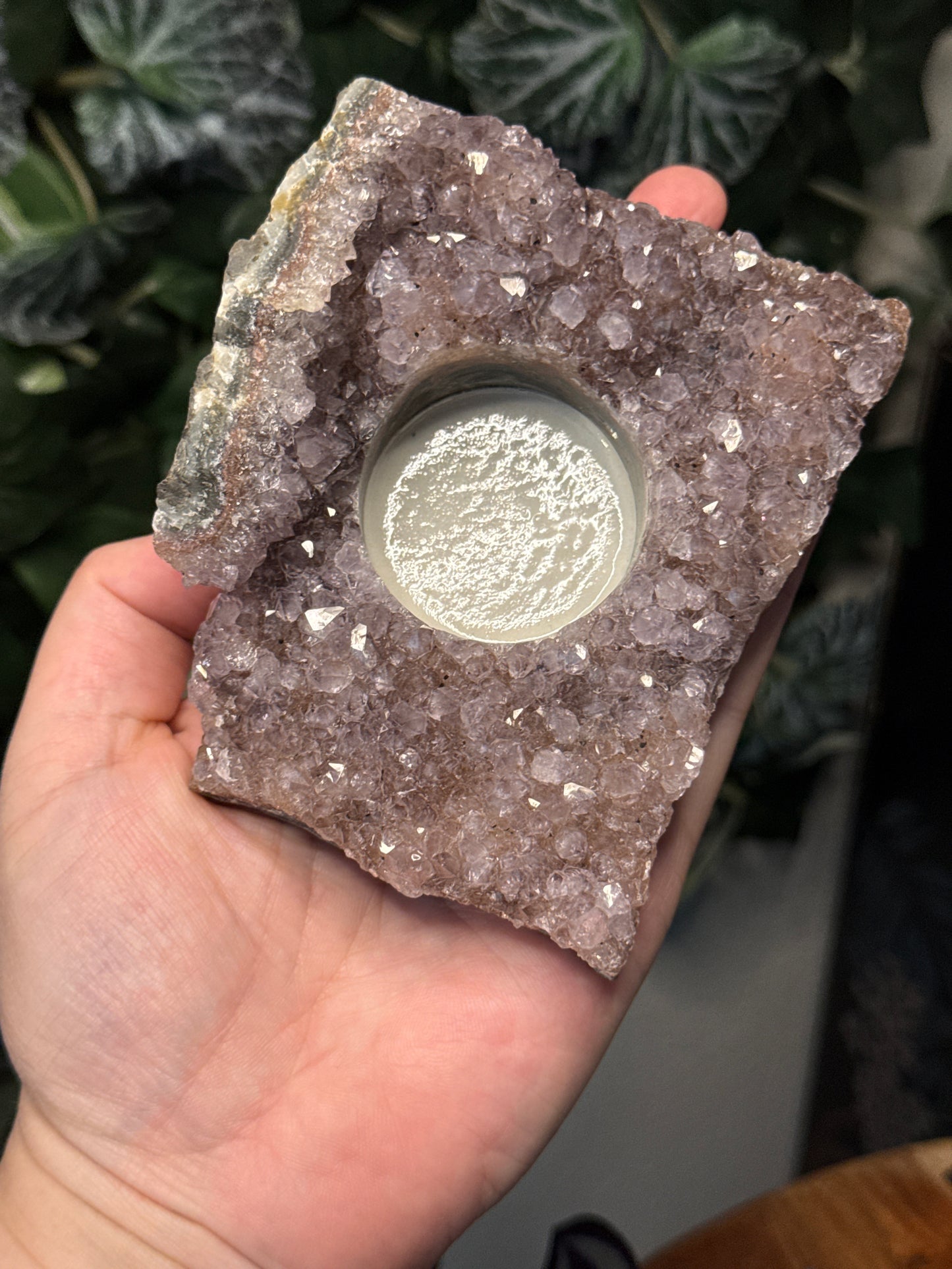 Amethyst Tealight Holders