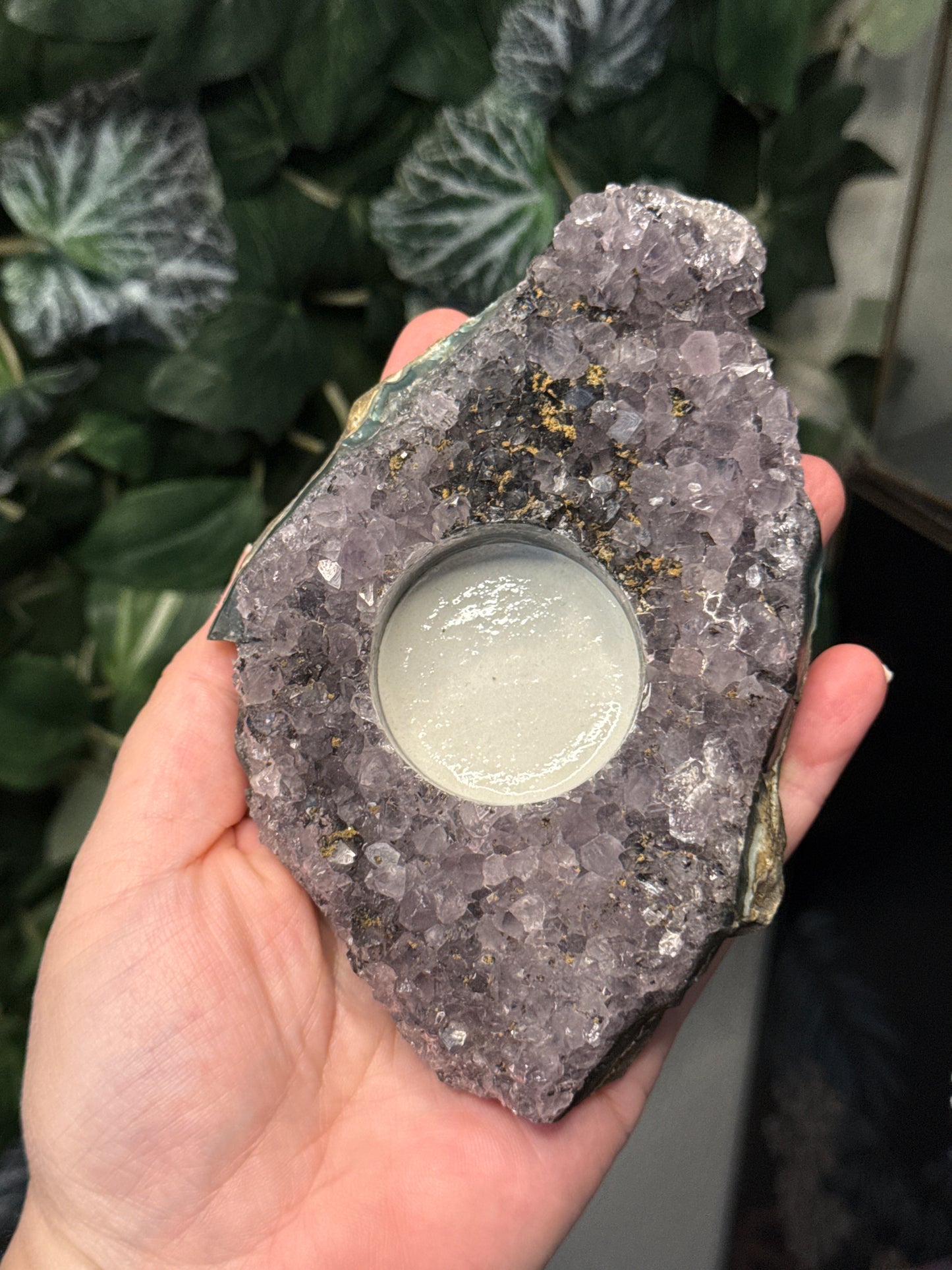 Amethyst Tealight Holders