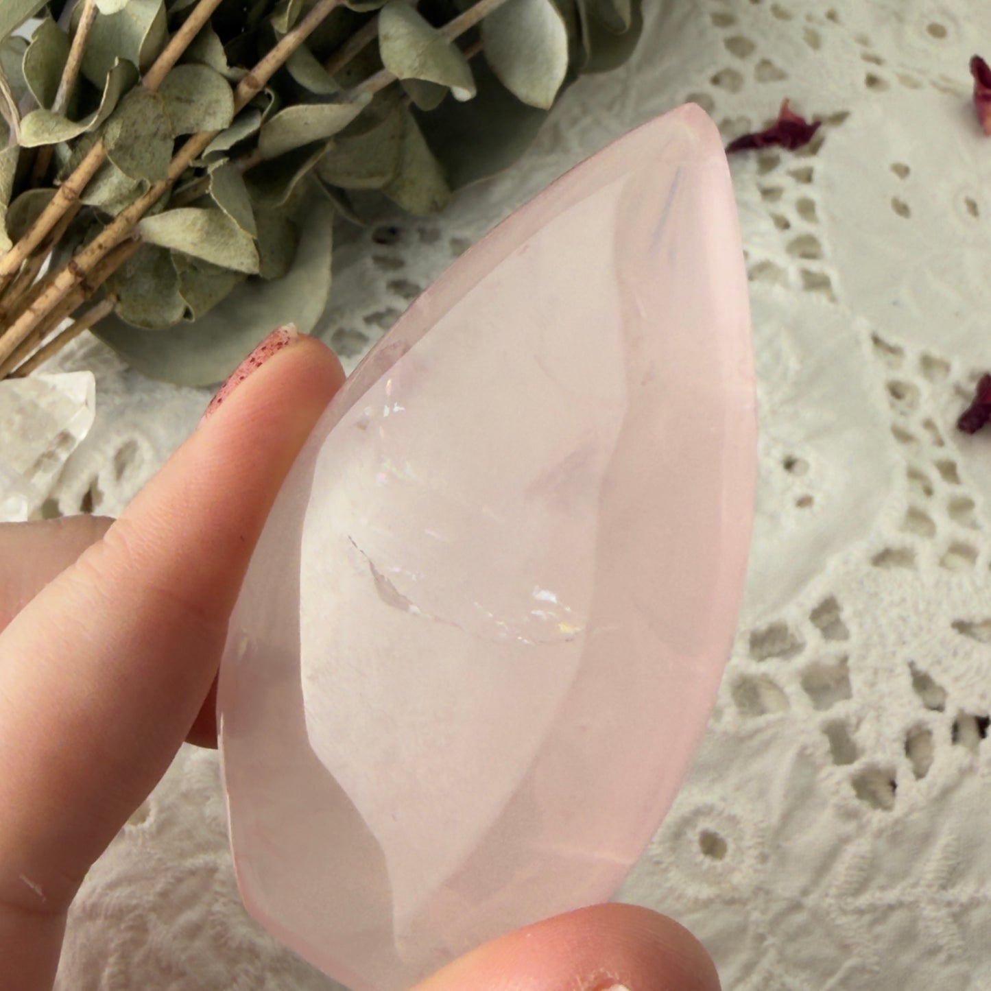 Rose Quartz flames