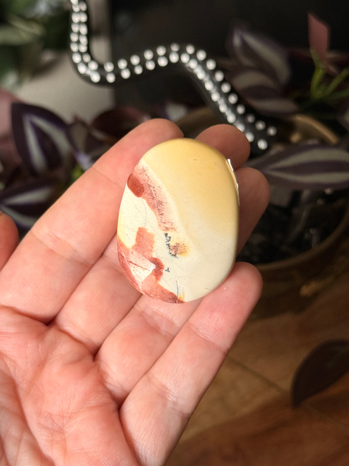 Mookaite Jasper palm stones