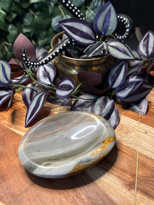 Polychrome Jasper Dish
