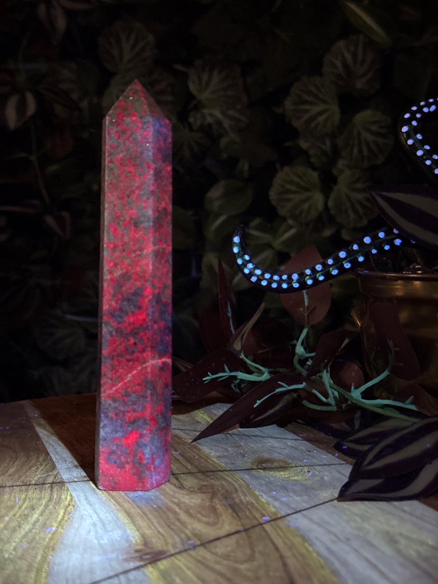 Ruby in Fuchsite Tower
