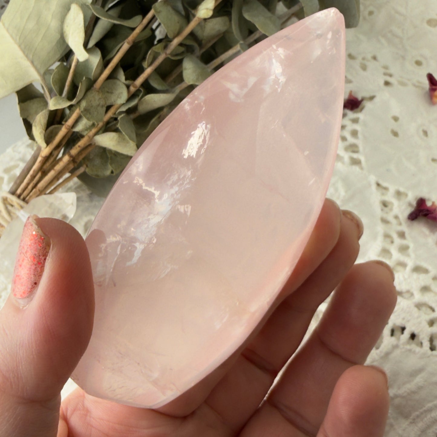 Rose Quartz flames