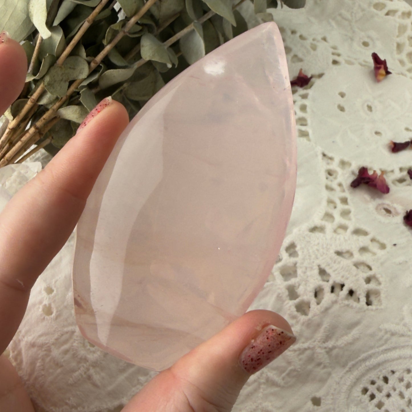 Rose Quartz flames