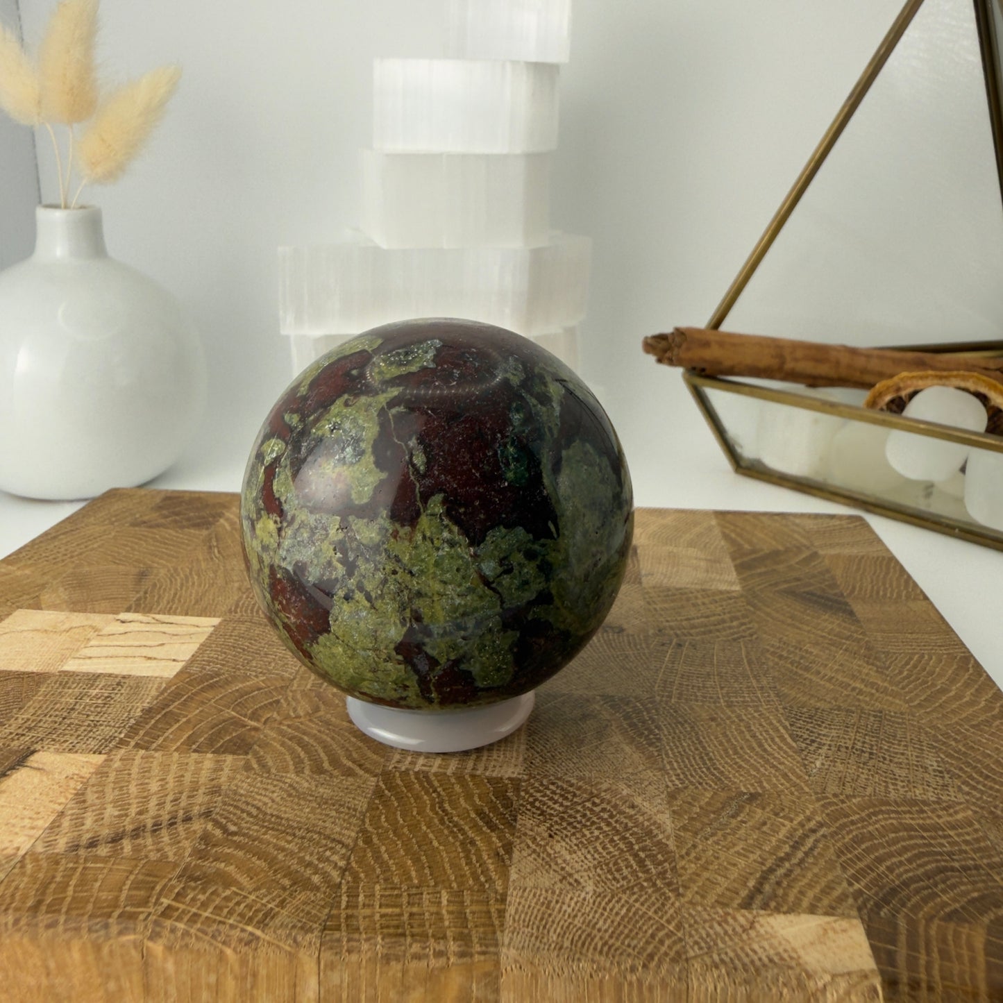 Dragon's Blood Jasper Sphere
