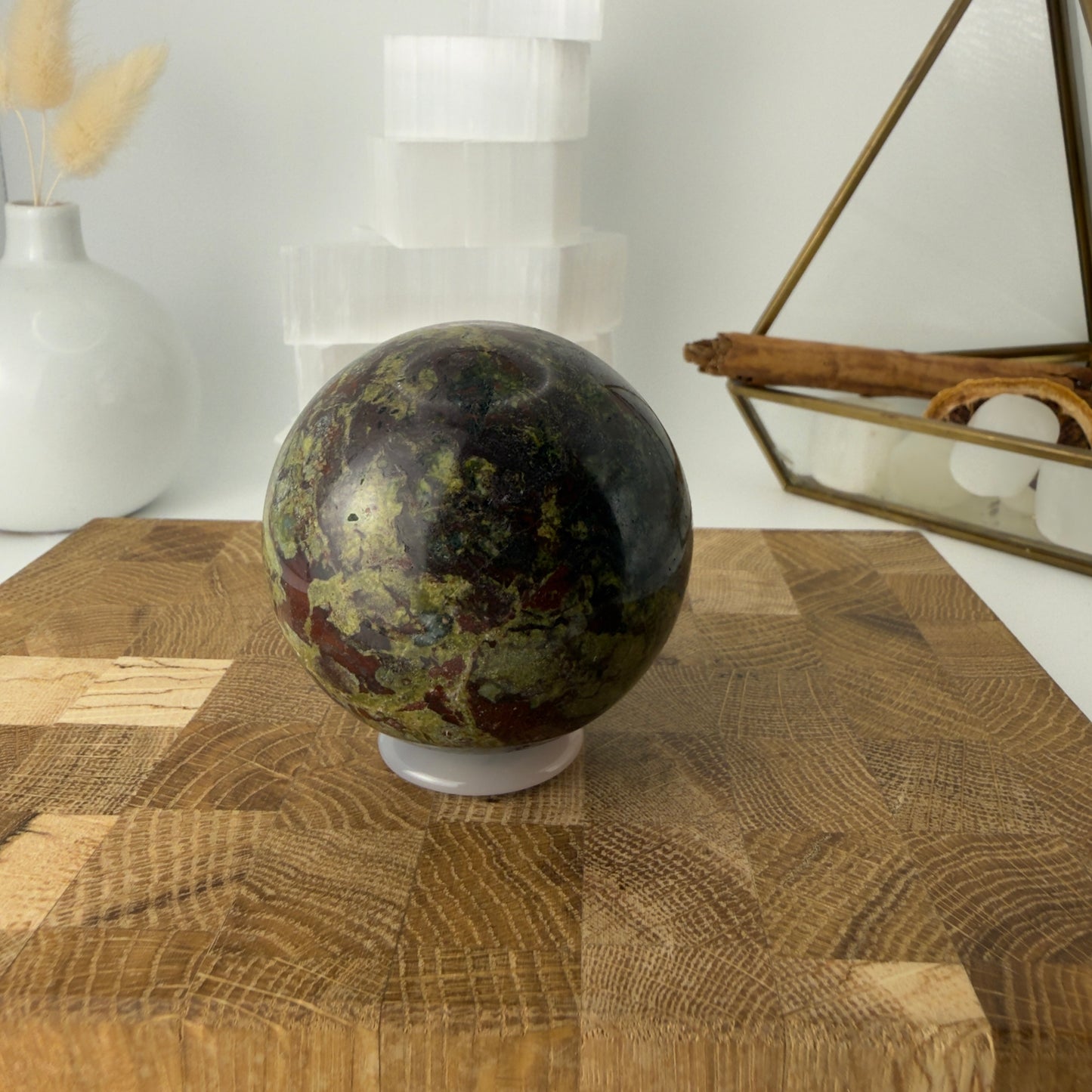 Dragon's Blood Jasper Sphere