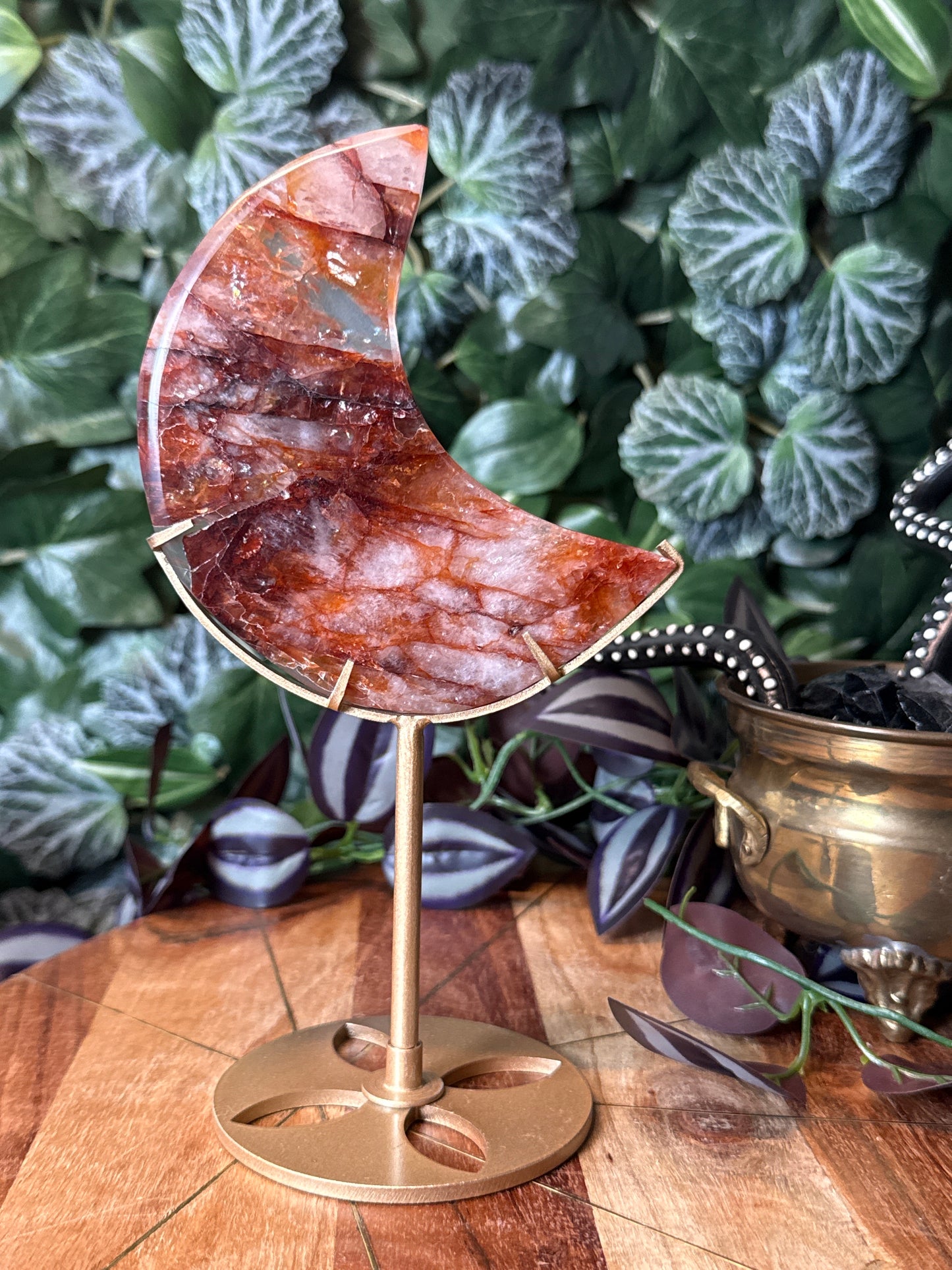 Fire Quartz moon