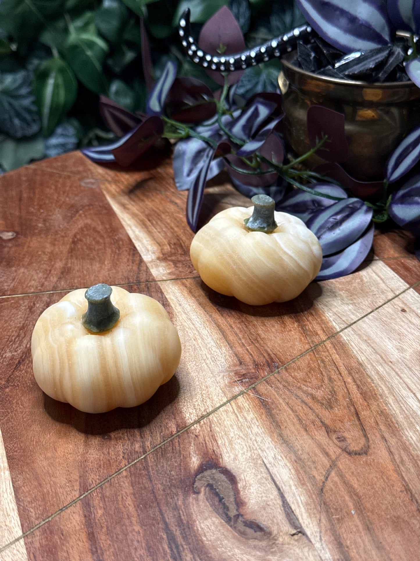 Orange Calcite Pumpkins